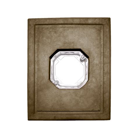 boral electrical box|Stone Veneer Standard Light Electrical Box .